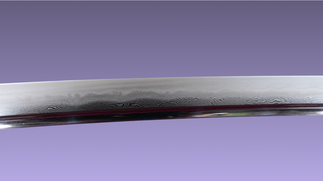 Ashura Katana - Honsanmai 32.768 Damascus