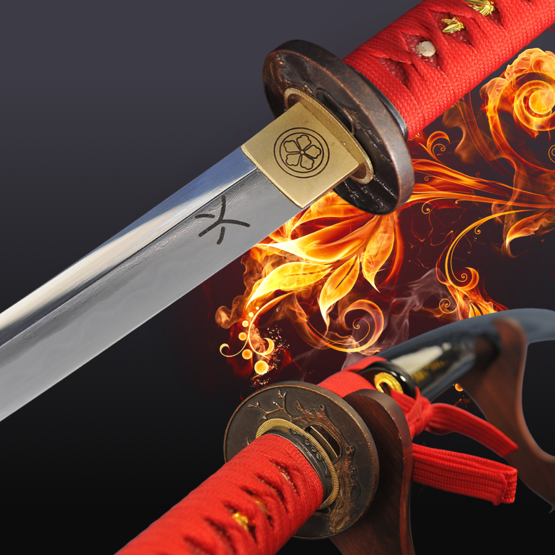 Hazuya Katana - Damascus Steel 32,768 Layers