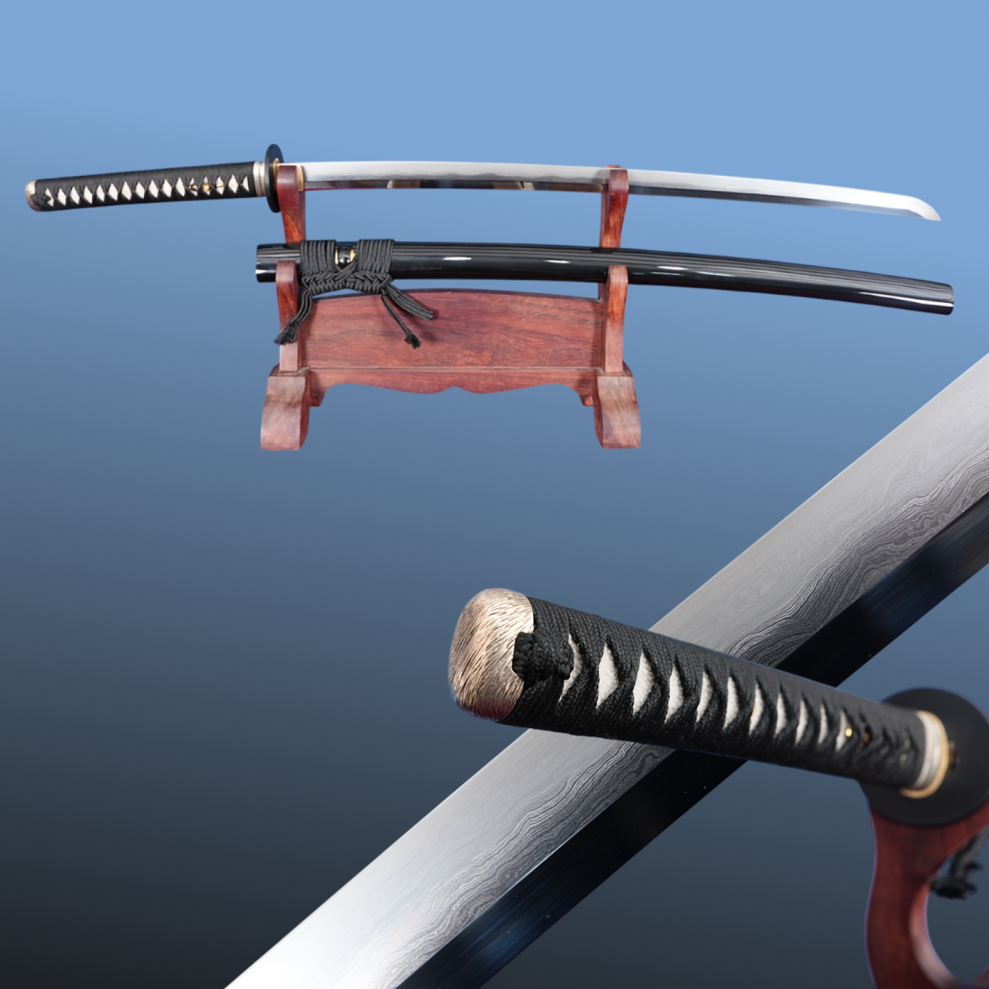 Katana Matsui  - Damascus Steel 32,768 Layers