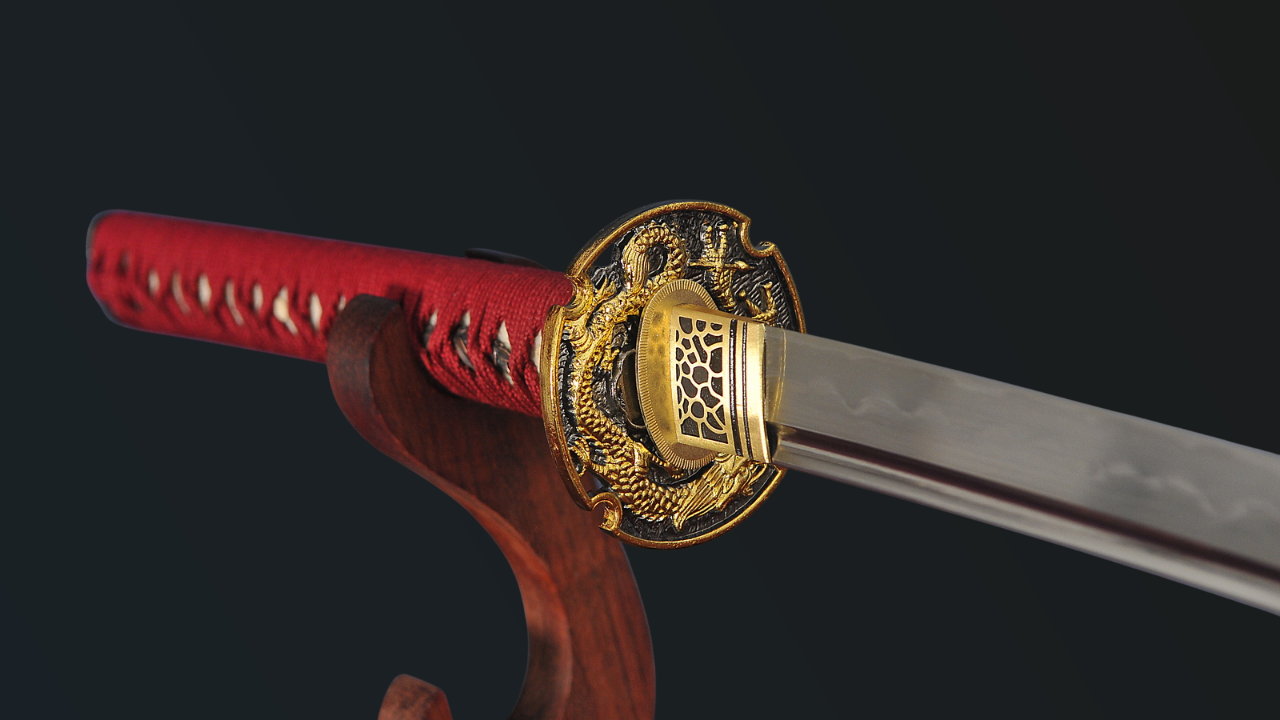 Katana Musashi The Legend - Damascus Steel 32,768 Layers