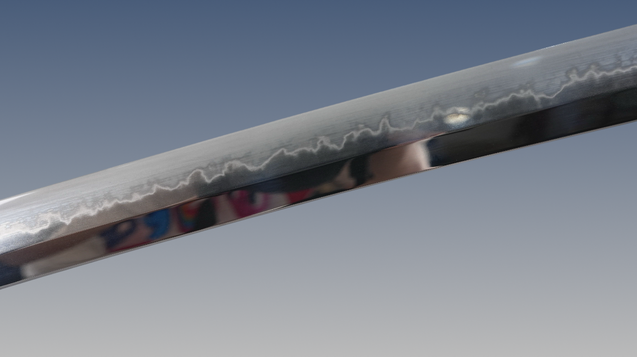 Yamato Devil May Cry 5 Katana - Honsanmai 32.768 Damascus