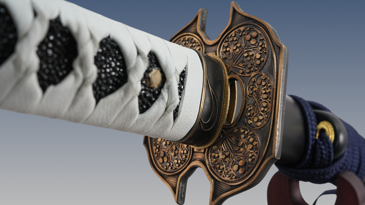 Yamato Devil May Cry 5 Katana - Honsanmai 32.768 Damascus