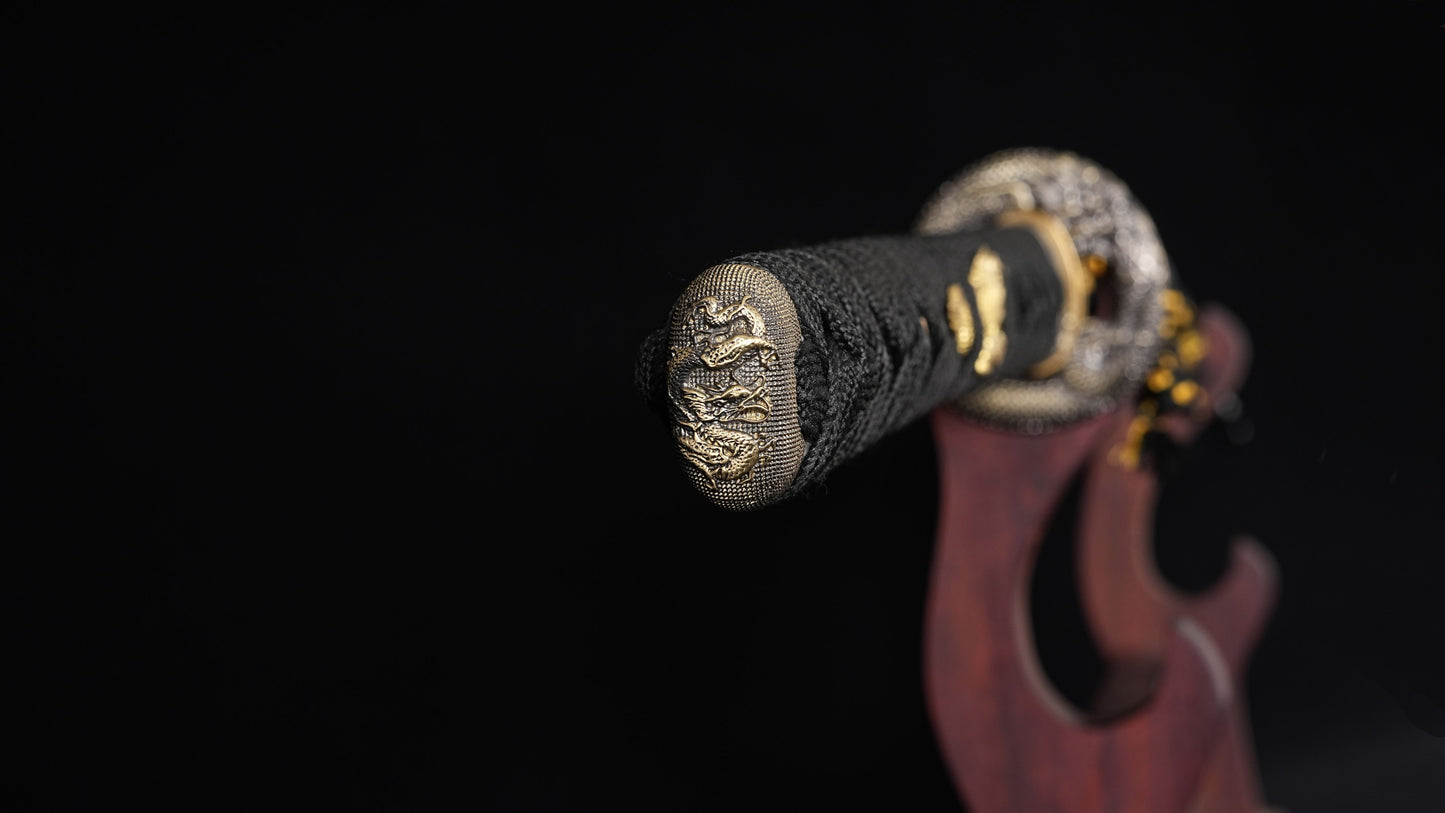 Katana Yamazaki Damascus Steel 32,768 Layers