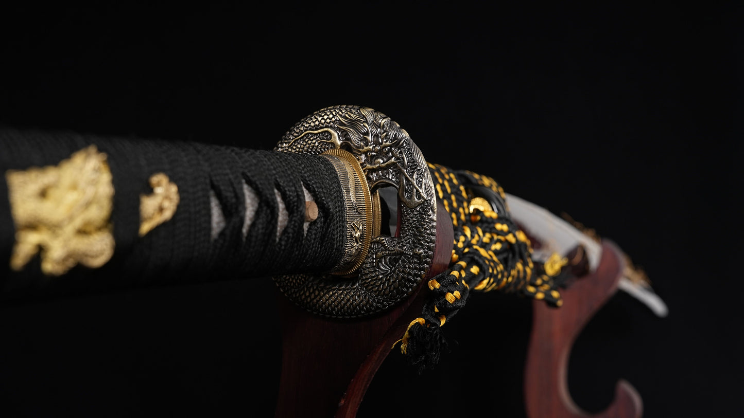 Katana Yamazaki Damascus Steel 32,768 Layers