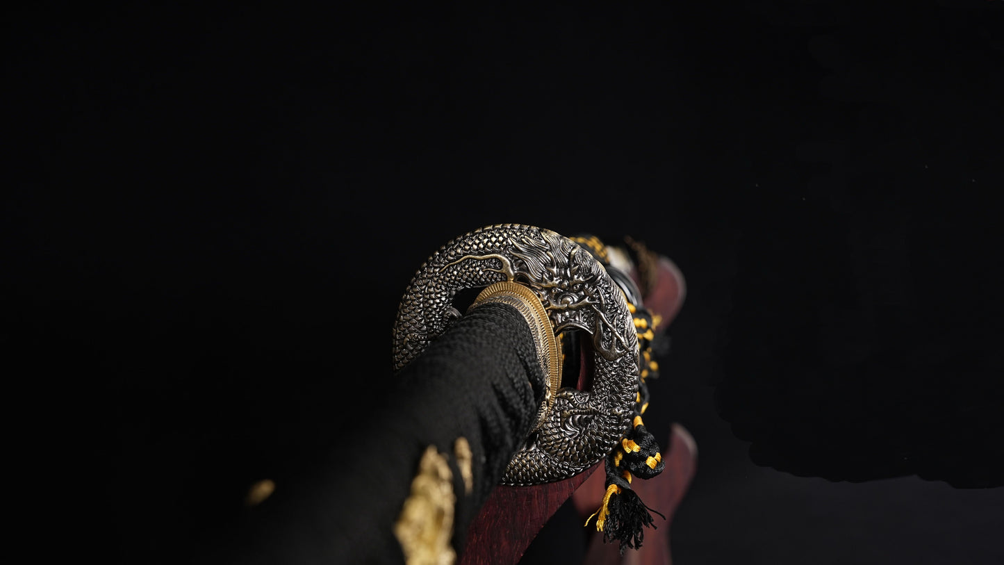 Katana Yamazaki Damascus Steel 32,768 Layers
