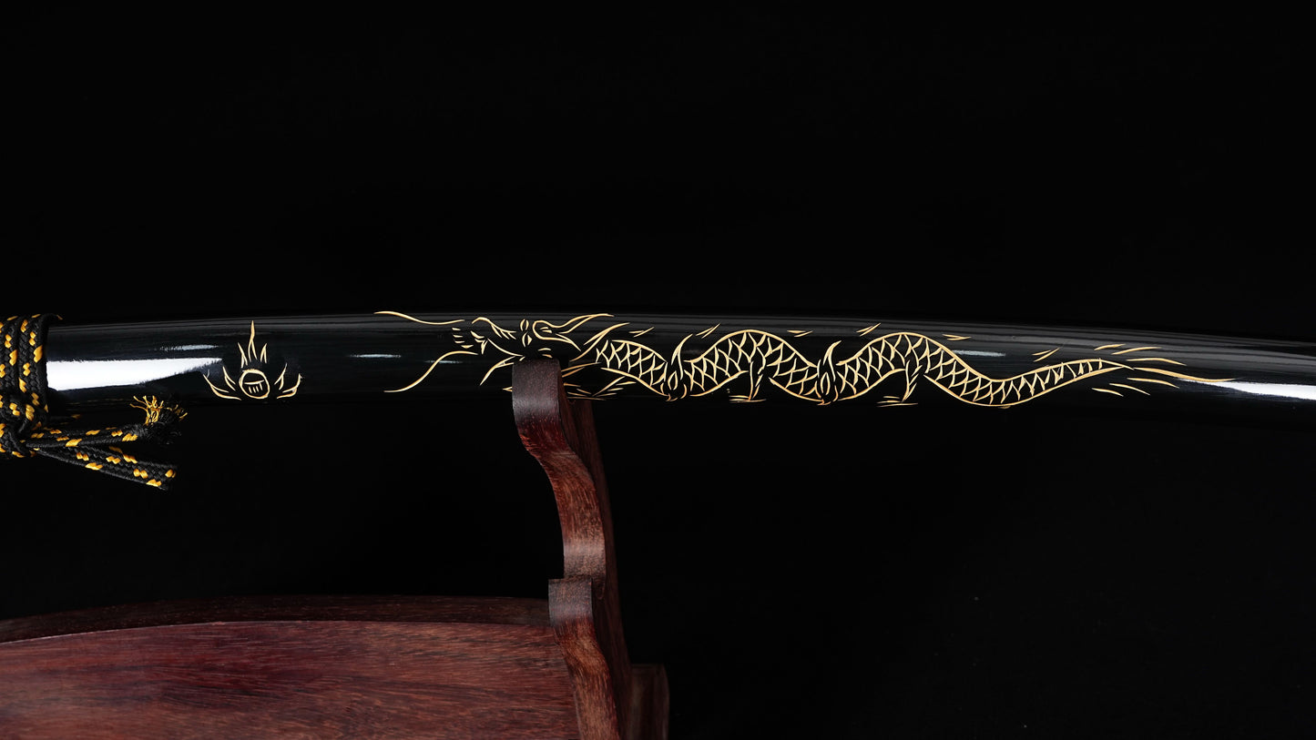 Katana Yamazaki Damascus Steel 32,768 Layers