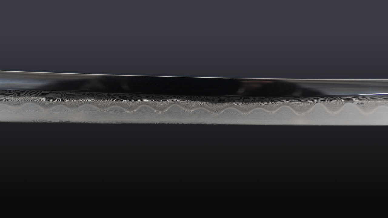 Hazuya Katana - Damascus Steel 32,768 Layers