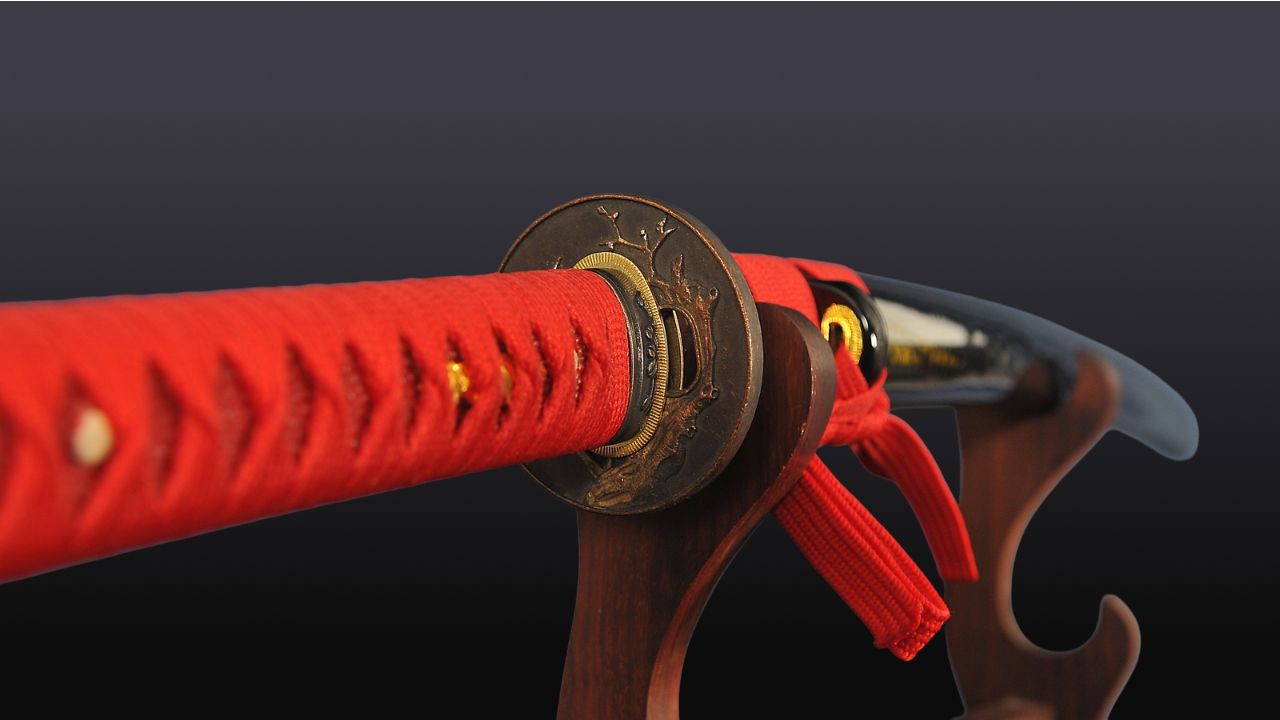 Hazuya Katana - Damascus Steel 32,768 Layers