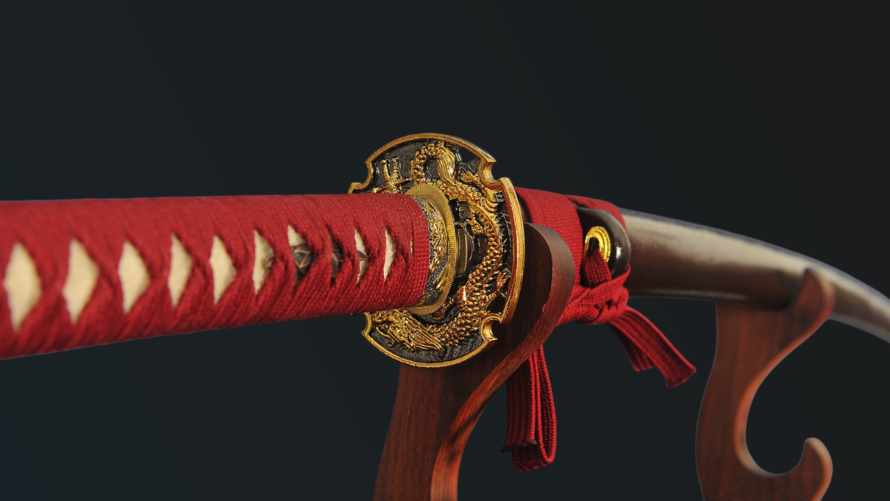 Katana Musashi The Legend - Damascus Steel 32,768 Layers