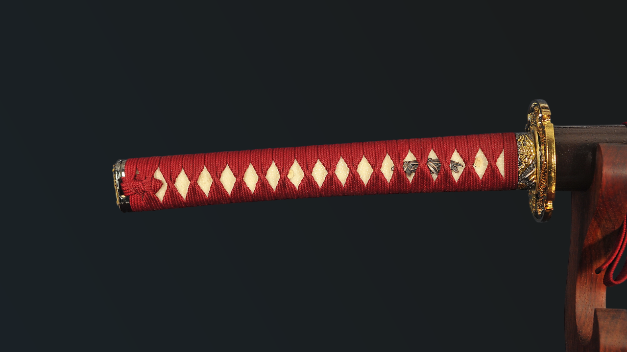 Katana Musashi The Legend - Damascus Steel 32,768 Layers