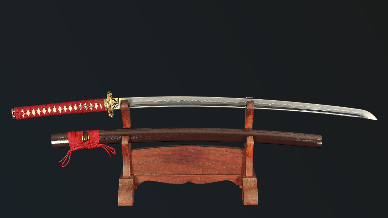 Katana Musashi The Legend - Damascus Steel 32,768 Layers